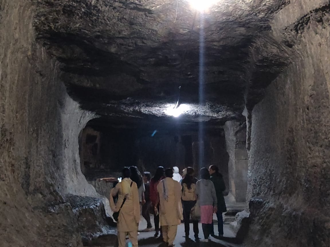 Heritage Walk Pataleshwar Caves Dept. of History 2